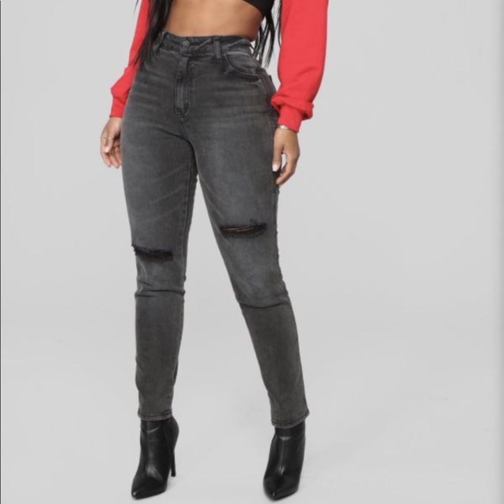 Fashion Nova Black Skinny Jeans